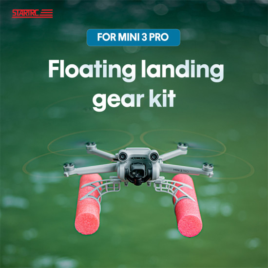 Landing Gear Floating for DJI Mini 3 PRO Accessories Foam Stick Kit Buoyancy Skid Training Anti-fall Water Protect Drone STARTRC