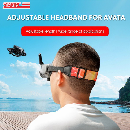 Headband For DJI Avata Glasses Accessories Headstrap for DJI FPV Goggles 2 VR Glasses Headbelt Head Straps High Elasticity Part