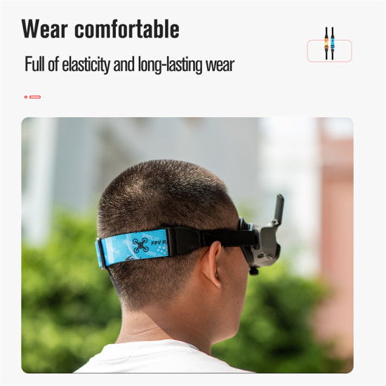 Headband For DJI Avata Glasses Accessories Headstrap for DJI FPV Goggles 2 VR Glasses Headbelt Head Straps High Elasticity Part