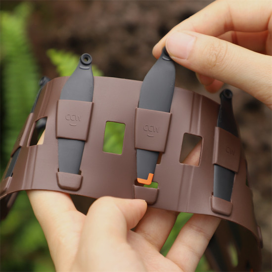 Propellers Roll up Case Bag Drone Propeller Pouch Travel Portable Silicone Holder Organizer for Mini 3 Pro Sunnylife Protection Set
