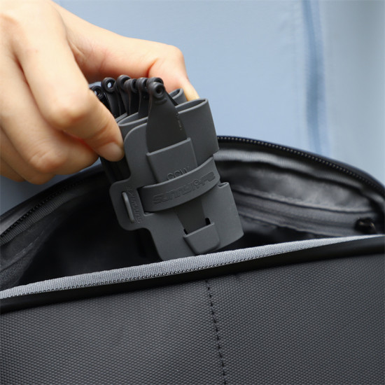 Propellers Roll up Case Bag Drone Propeller Pouch Travel Portable Silicone Holder Organizer for Mini 3 Pro Sunnylife Protection Set