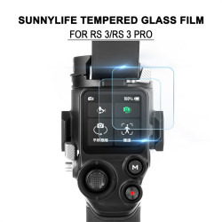 Tempered Glass Film for RS 3/RS 3 PRO Accessories DJI Screen Protective Membrane Protector Set Handheld Yuntai Sunnylife Parts 
