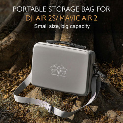 For DJI Air 2S PU Hand Bag Waterproof Carrying Case Portable Travel Handbag Mavic Air 2 Drone Accessories Storage Box STARTRC 