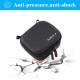 For DJI Action 2 Mini Storage Bag Portable Carrying Case Protector Box Camera Accessories Kit PU Handbag STARTRC Black