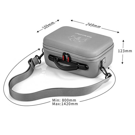STARTRC Shoulder Bag for DJI Mavic 3 Drone Accessories Storage Bag PU Watertight Case Handbag Large Capacity Mavic 3 Backpack
