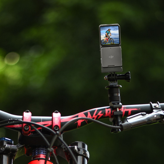 STARTRC For DJI Action 2 / Osmo Action Bicycle Holder Motorcycle Bike Handlebar Mount Bracket Clip Kit Camera Accessories Combo