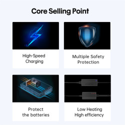 Battery Charger Hub for DJI Mini 2/SE/Mavic Drone STARTRC Fast Charging Smart Quick Intelligent 3 in 1 Home EU Accessory Parts