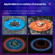 Landing Pad for DJI Avata/Mini 3 Pro/Mini 2/Mavic 2/Air 2S Drone Accessories Foldable 55cm LED Light Colorful Parking Apron Nail