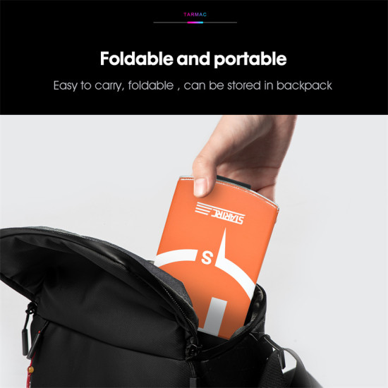 Landing Pad for DJI Avata/Mini 3 Pro/Mini 2/Mavic 2/Air 2S Drone Accessories Foldable 55cm LED Light Colorful Parking Apron Nail