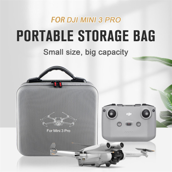 DJI Mini 3 PRO Shoulder Bag PU Handbag Portable Carrying Case Waterproof Box Accessories Storage Bag Parts Protection Set
