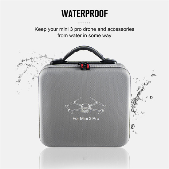 DJI Mini 3 PRO Shoulder Bag PU Handbag Portable Carrying Case Waterproof Box Accessories Storage Bag Parts Protection Set