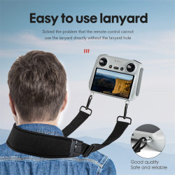 Neck Strap Holder for DJI Mini 3/RC PRO Remote Control Screen Accessories Controller Lanyard Buckle Adjustable Shoulder Braces 