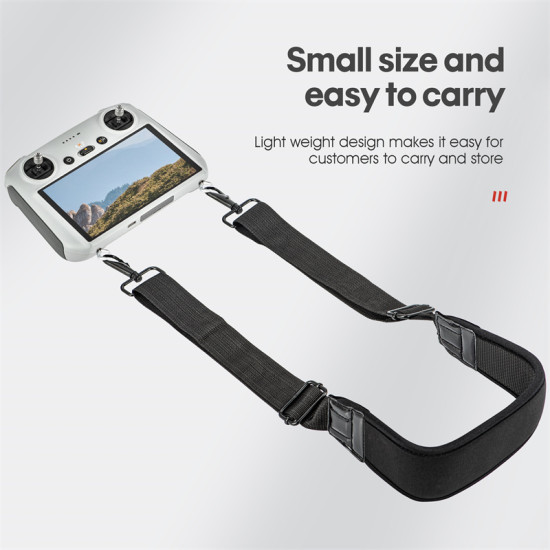 Neck Strap Holder for DJI Mini 3/RC PRO Remote Control Screen Accessories Controller Lanyard Buckle Adjustable Shoulder Braces 