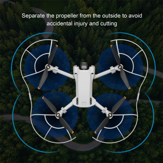 For DJI Mini 3 PRO Drone Propeller Guard Protector Anti-collision Integrated Bumper Blade Protective Cover STARTRC Accessories 