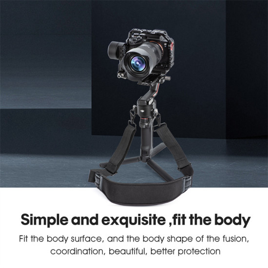 Shoulder Strap for DJI RS 3 Neck Lanyard HD Belt Safety Rope for DJI Ronin S 3 PRO Stabilizer Protective Film Accessories Part 