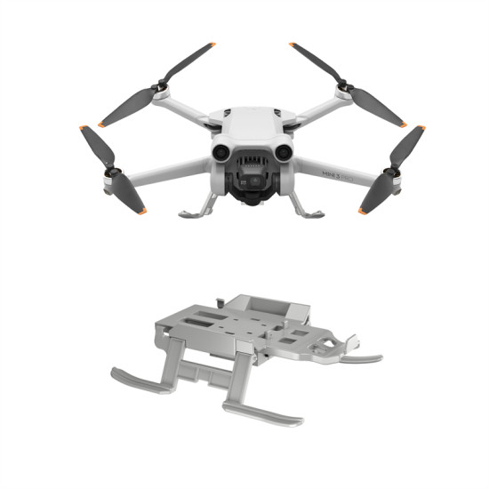 Landing Gear for DJI Mini 3 Pro Accessories LED Foldable Extended Undercarriage Color Lens Foot Stool Anti-drop Protective Drone 
