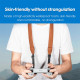 Shoulder Strap for DJI RC/RC PRO Controller Belt Cowhide Neck Lanyard for Mini 3 PRO Drone Remote Accessories Protector Set Rope 