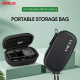 Storage Case for Insta360 ONE RS Camera PU Hard Bag Carrying Handbag with Hand Rope Carabiner Protection Set Accessories STARTRC