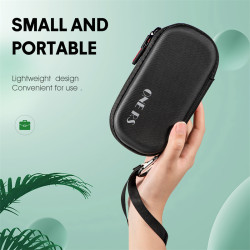 Storage Case for Insta360 ONE RS Camera PU Hard Bag Carrying Handbag with Hand Rope Carabiner Protection Set Accessories STARTRC