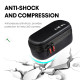 Storage Case for Insta360 ONE RS Camera PU Hard Bag Carrying Handbag with Hand Rope Carabiner Protection Set Accessories STARTRC