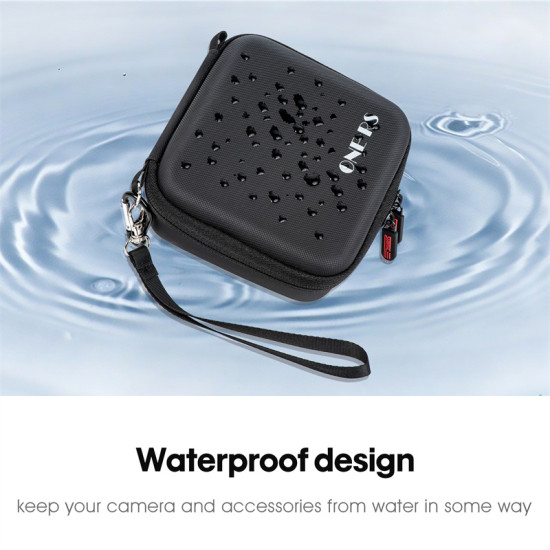 Storage Bag for Insta360 ONE RS Accessories Carrying Case PU Camera Handbag Waterproof Box Portable Wide Angle Panoramic STARTRC