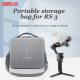 For DJI RS 3 Portable Shoulder Bag PU Waterproof Carrying Storage Case for DJI Ronin 3 Handheld Stabilizers Storage Bag Handbag STARTRC
