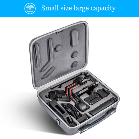 For DJI RS 3 Portable Shoulder Bag PU Waterproof Carrying Storage Case for DJI Ronin 3 Handheld Stabilizers Storage Bag Handbag STARTRC