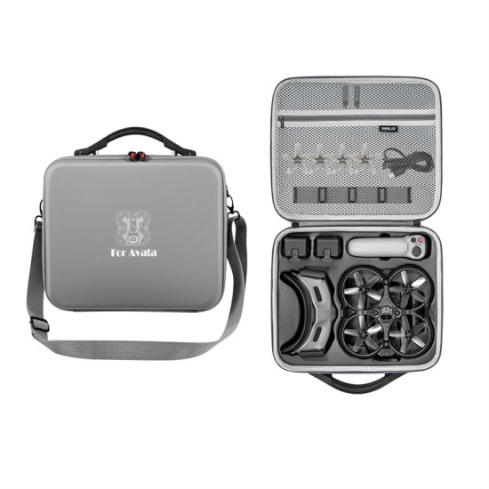 Portable Shoulder Bag for DJI Avata FPV Drone Flight Goggles V2 Combo Set Storage Bag DJI Goggles 2 Carrying Case Glasses PU Handbag