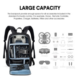 Backpack for DJI Avata FPV Drone Combo Set Storage Bag for DJI Goggles 2 Glassess V2 Remote Controller Acessories Travel Backpack