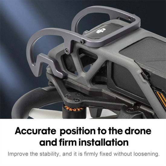 For DJI Avata Gimbal Bumper Accessories Beam Fender Guard Pantry Lens Anti-collision Protects Aluminum Fitting Drone Protection 