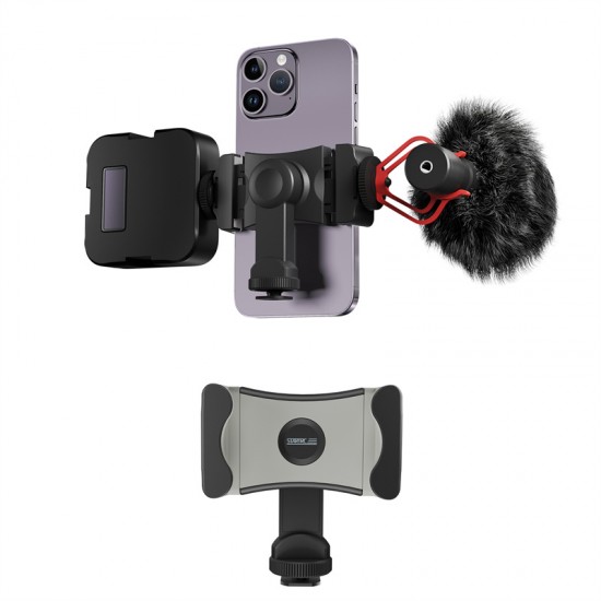 Cold Shoe Mobile Phone Holder Clip STARTRC for DJI RS 3 Pro/RS 3/RS 2/RSC 2 Accessories Multifunctional 360 Rotation Protector