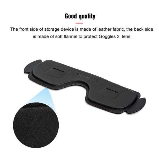For DJI Avata Goggles 2 Accessories Protector Cover Dust-proof Glasses Lens Protective Parts Store SD Card PU Sleeve Set STARTRC