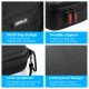 For DJI Osmo Action 3 Carrying Case Camera Handbag Accessories Black PU Storage Box Portable Hard Bag Battery Protector STARTRC