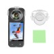 Lens Cover For Insta360 One X3 Guard Protective Cap Accessories Anti-scratch Sports Action PC Parts Cameras Transparent STARTRC