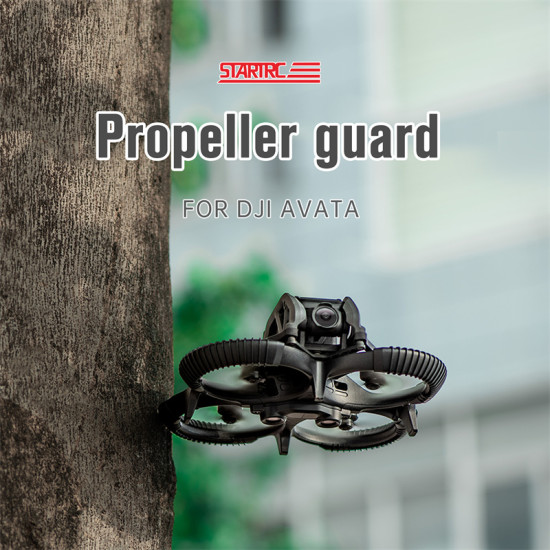 For DJI Avata Propeller Guard Rings Blade Drone Accessories Protector Bumper Anti-drop Paddle Protection Cover for FPV STARTRC 
