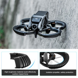 For DJI Avata Propeller Guard Rings Blade Drone Accessories Protector Bumper Anti-drop Paddle Protection Cover for FPV STARTRC 