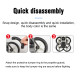 For DJI Avata Propeller Guard Rings Blade Drone Accessories Protector Bumper Anti-drop Paddle Protection Cover for FPV STARTRC 