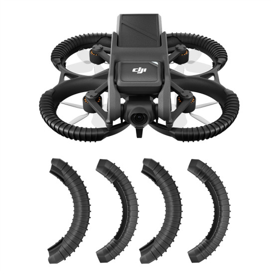For DJI Avata Propeller Guard Rings Blade Drone Accessories Protector Bumper Anti-drop Paddle Protection Cover for FPV STARTRC 