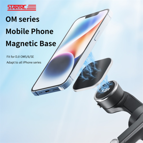 Magnetic Adapter Ring Holder Phone Mount for DJI OSMO SE/5/6 Gimbal Stabilizer STARTRC Support MagSafe Part Accessories Bracket