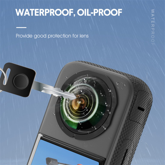 Lens Guards For Insta360 X3 Accessories STARTRC Transparent Protector Mirror Protection Cover Anti-Bump Scratch Camera Parts 