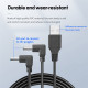 Power Charging Cable for DJI Goggles 2/Goggles V2 Fast Charge DC Power Supply Cable 1M for Avata FPV Drone Accessories STARTRC