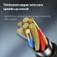 Power Charging Cable for DJI Goggles 2/Goggles V2 Fast Charge DC Power Supply Cable 1M for Avata FPV Drone Accessories STARTRC