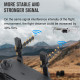 Yagi-Uda Antenna STARTRC For DJI MAVIC/Mini/Pro 2/Air/SPARK Accessories ABS Pure Copper Black Part Drone Signal Booster Extender 