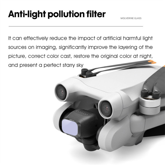 STARTRC Lens Filter For DJI Mini 3 PRO/Mini 3 Accessories Camera Natural Night Filters Drone Galaxy Starry Sky Anti-Light Glass