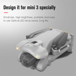 For DJI Mini 3 Eye Light Accessories Drone Headlight Flashing Warning Night Navigation LED Indicator 15 Lights STARTRC Parts