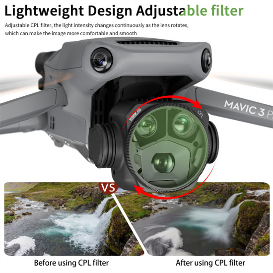 Lens Filters for DJI Mavic 3 Pro Accessories Camera Set ND8/16/32/64 UV CPL Polar ND Sport Air Freewell Water Glass Drone Parts