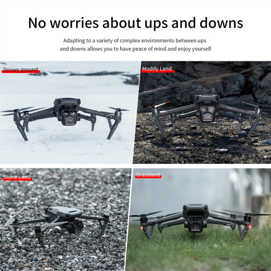 Landing Gear for DJI Mavic 3 Pro Accessories STARTRC Front Extender Foot Drone Heighten Extension Leg Support Quick Release Part