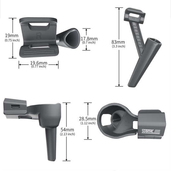 Landing Gear for DJI Mavic 3 Pro Accessories STARTRC Front Extender Foot Drone Heighten Extension Leg Support Quick Release Part