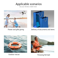 Airdrop System STARTRC for DJI Mavic 3 Pro Classic Accessories Drone Thrower Case Drop Fishing Bait Wedding Ring Deliver Rescue 