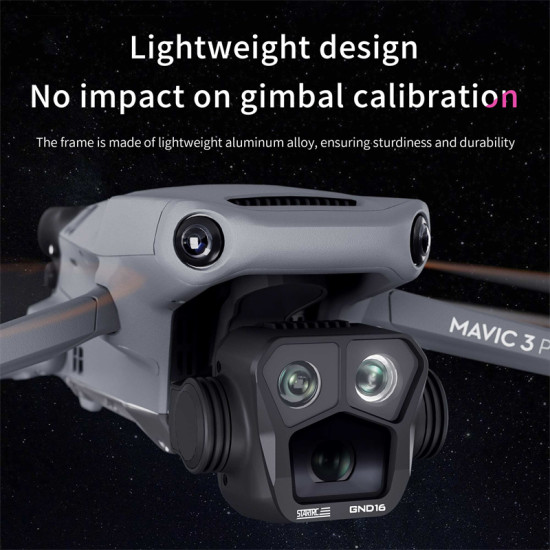 GND 16 Filter For Mavic 3 Pro  Camera Lens Filters STARTRC Drone Accessories Waterproof Anti Scratch Optical Glass Matte Black